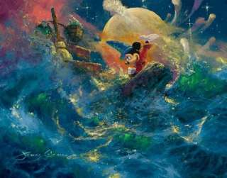 Disney Fine Art SORCERER SYMPHONY Mickey Fantasia BIN  
