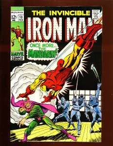 The Invincible Iron Man #10 Mandarin App High Grade NM 9.2/9.4  
