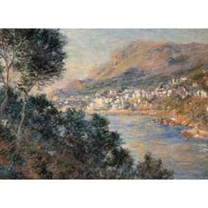 Claude Monet   MONTE CARLO VUE DE CAP MARTIN Canvas 