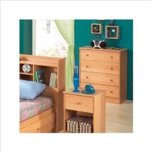  Wildon Home 400085 Gilroy Four Drawer Chest in Oak Baby