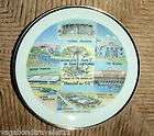 1968 Worlds Fair Hemisfair San Antonio Texas TX Souvenir Plate 