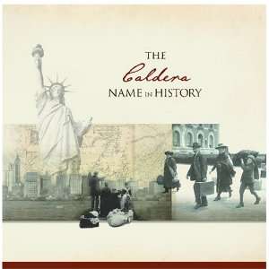  The Caldera Name in History Ancestry Books