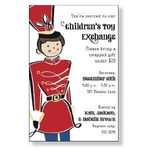 Toy Soldier Invitations