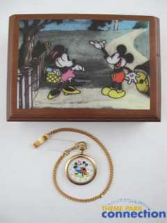 Disney Watch Collectors Club Series 5 LE MICKEY MINNIE MOUSE Pocket 