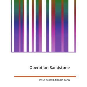  Operation Sandstone Ronald Cohn Jesse Russell Books