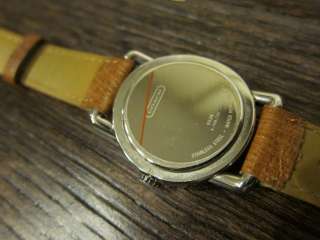   for a gently used womens coach watch   excellent working condition