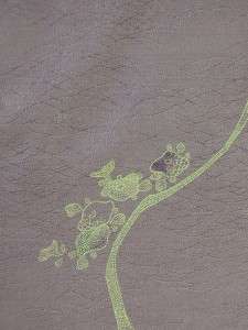 OUT TO LUNCH OFF PLANET VINTAGE JAPANESE SILK KIMONO FABRIC #1/2 