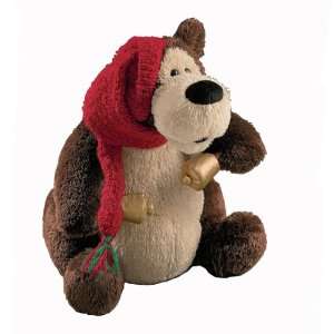  Jingle Bell Rock Stuffed Christmas Goober Bear by Gund 