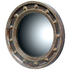  Porthole 21 1/4 High Oval Wall Mirror