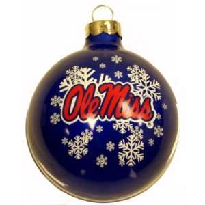 Mississippi Ole Miss Rebels NCAA Traditional Ornament  