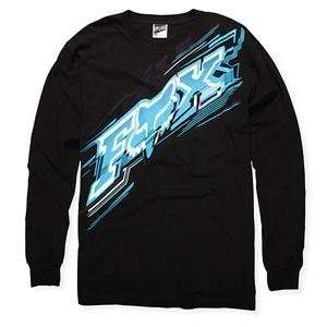    Fox Racing Flash Long Sleeve T Shirt   Medium/Black Automotive