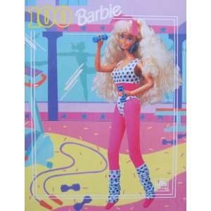  Barbie 100 Piece PUZZLE Dance / Exercise WORK OUT (1991 