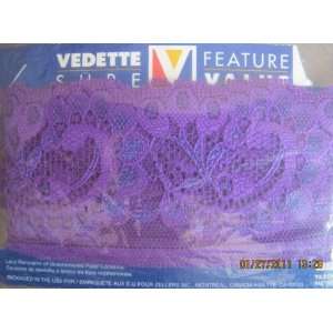   Lace Trim Purple   2 Yards Long x 2 1/2 Wide Arts, Crafts & Sewing