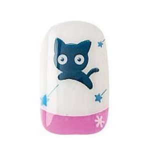   Nails in Color Cute Blue Kitty #88535 + A viva Eco Nail File Beauty