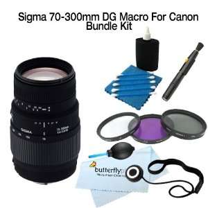  Sigma 70 300mm DG MACRO SLR Lens For Canon SLR Cameras 