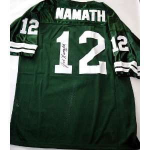  Joe Namath Autographed Signed Jets Jersey & Video Proof 