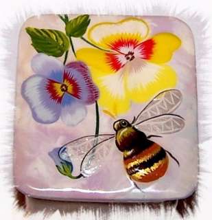 UNIQUE RUSSIAN PEARL 3D BOX THE BEE AND FLOWER MOP NEW  