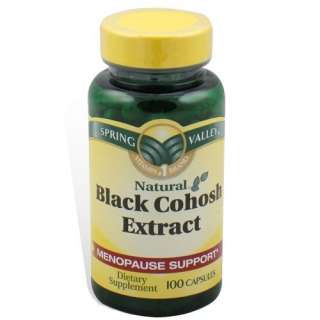 Black Cohosh Extract, 100 Capsules   Spring Valley  