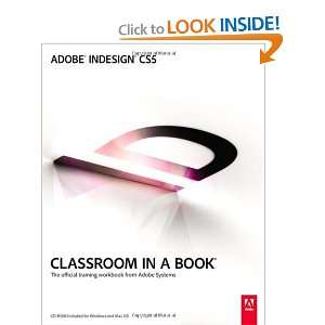  Adobe InDesign CS5 Classroom in a Book [Paperback] Adobe 