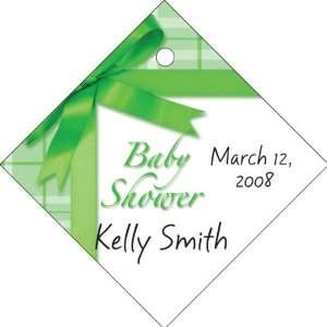  Baby Keepsake Green Gift Wrap Baby Shower Design Diamond 