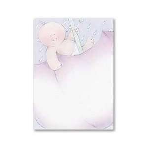  Flat Cards   Baby with Umbrella Baby