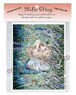 Field of Dreams Fairy Static Cling by Sheila Wolk  