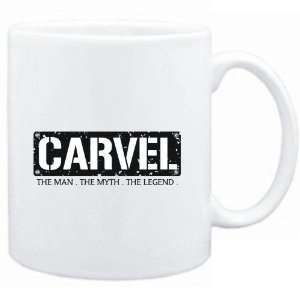  Mug White  Carvel  THE MAN   THE MYTH   THE LEGEND 