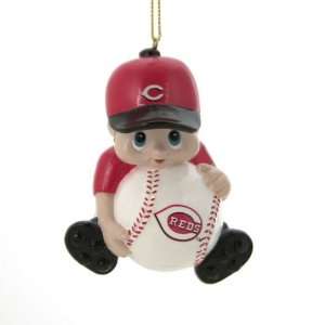 BSS   Cincinnati Reds MLB Lil Fan Player Ornament (3 