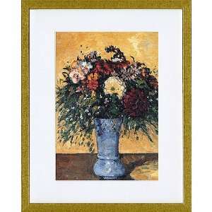 Paul Cezanne Flowers In A Vase Framed Print Patio, Lawn 