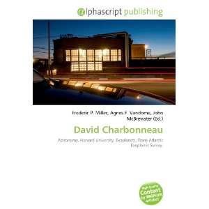  David Charbonneau (9786134062015) Books