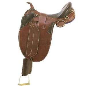 Australian Stock Poley Saddle with Horn 