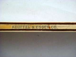 Keuffel & Esser Co. NY 1947 4081 3 Slide Rule With Case  