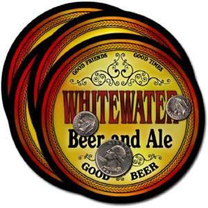  Whitewater, KS Beer & Ale Coasters   4pk 