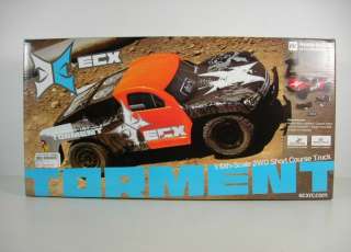 ECX Torment 1/10th Short Course Truck 2.4GHz Black/Orange ECX4100 