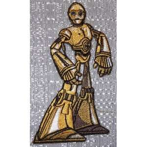  STAR WARS C3PO Animated Figure Embroidered PATCH 