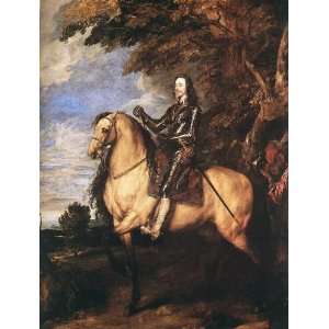   van Dyck   24 x 32 inches   Charles I on Horseback