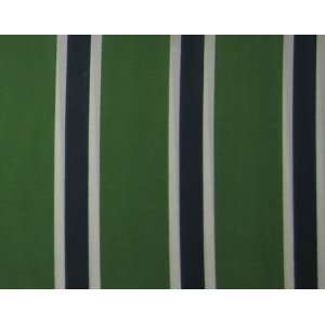    Perry Ellis Blue Green White Stripes Twin Sheet Set