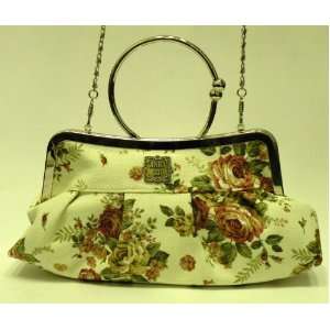  Bag Purse/Evening Handbag ,Elegant Cosmetic Handbag Purse White 
