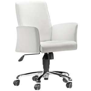  Zuo Metro White Office Chair