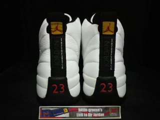 1996 Nike AIR JORDAN 12 DS ORIGINAL WeHaveAJ 3 4 5 6 7 11 13 retro 