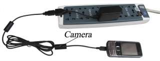usb cable camera disguised as cell phone camera charger while 