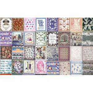  Assortment Of 100% Cotton Afghan Throw Blankets   20 Ct 