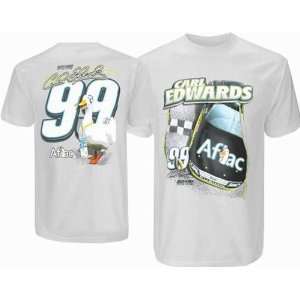  Carl Edwards AFLAC 2 Spot Youth Tee Shirt Sports 