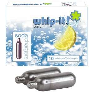 Whip it Co2 Soda Charger   10ct Box  Grocery & Gourmet 