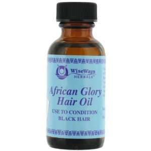   Herbal African Glory Hair Oil To Condition Black Hair   1 oz. Beauty