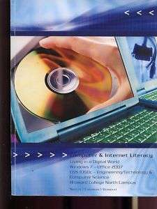 Computer & Internet Literacy Windows 7 Office 2007 W  