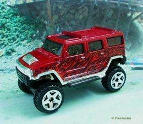 2006 Hot Wheels # 023 Hummer Red  