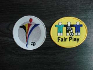 VINTAGE EURO 2000 + Fair Play FINALS Velvet Patch  