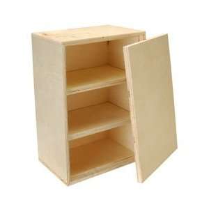    Knock Down Birch 0.20 ft³ Micro Monitor Cabinet Electronics