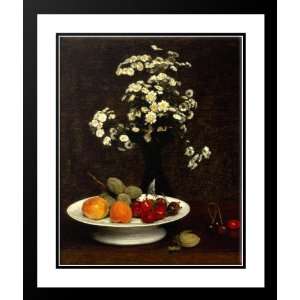   Double Matted Still Life with Flowers 